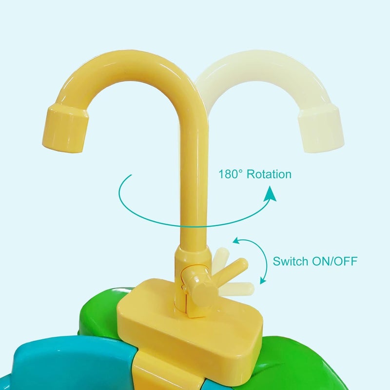 Buumin Pet Bath Tub for Bird Parrot,Parrot Automatic Bathtub with Faucet Bird Shower Bathing Tub Bird Feeder Bowl,Birdbath Bowl with Fountain Pump Bird Automatic Bathtub Swimming Pool Toy - Image 4